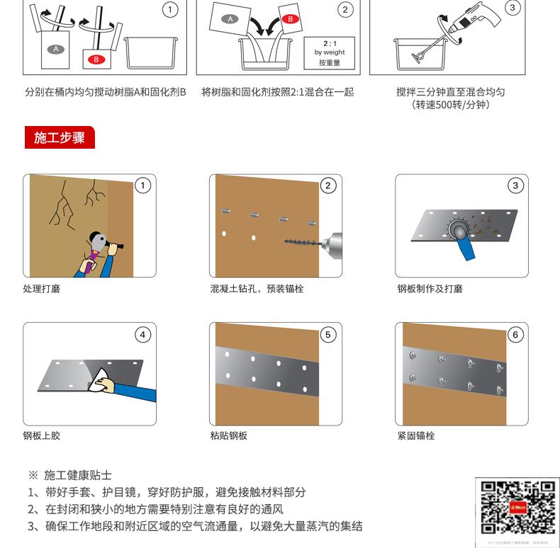 包钢扎鲁特粘钢加固施工过程